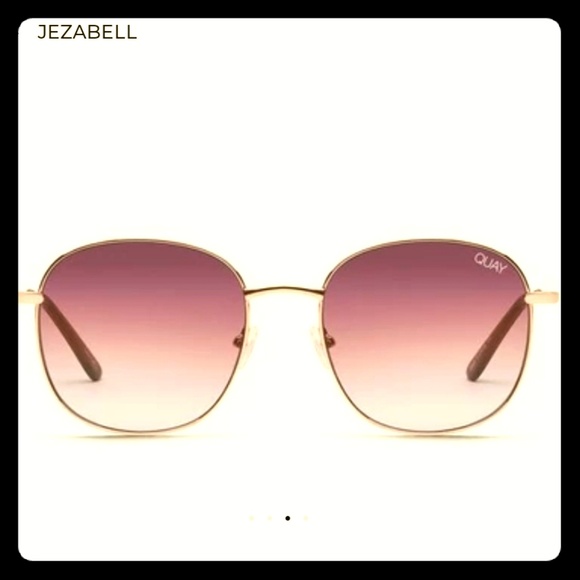 Quay Australia Accessories - Quay Jezabell Rose Sunglasses